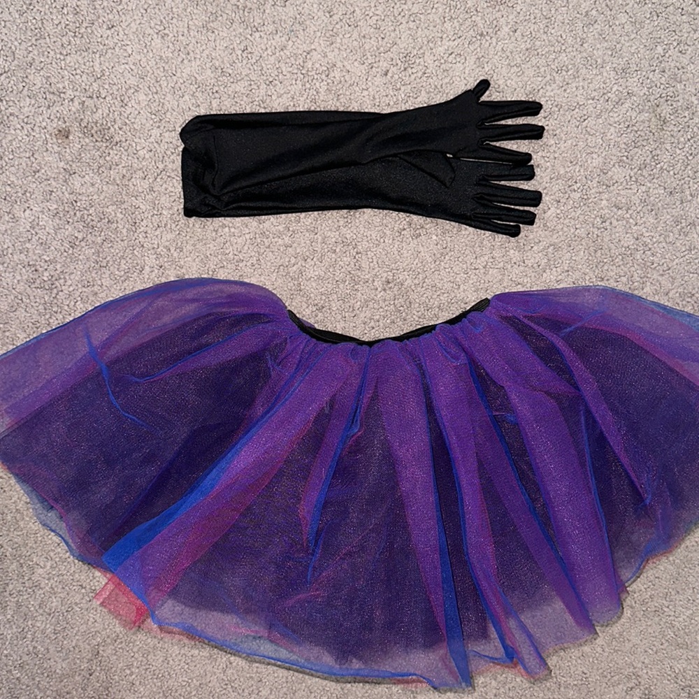 🏷️ 5 for $25 🏷️ Girls tutu and gloves, ballet, costume